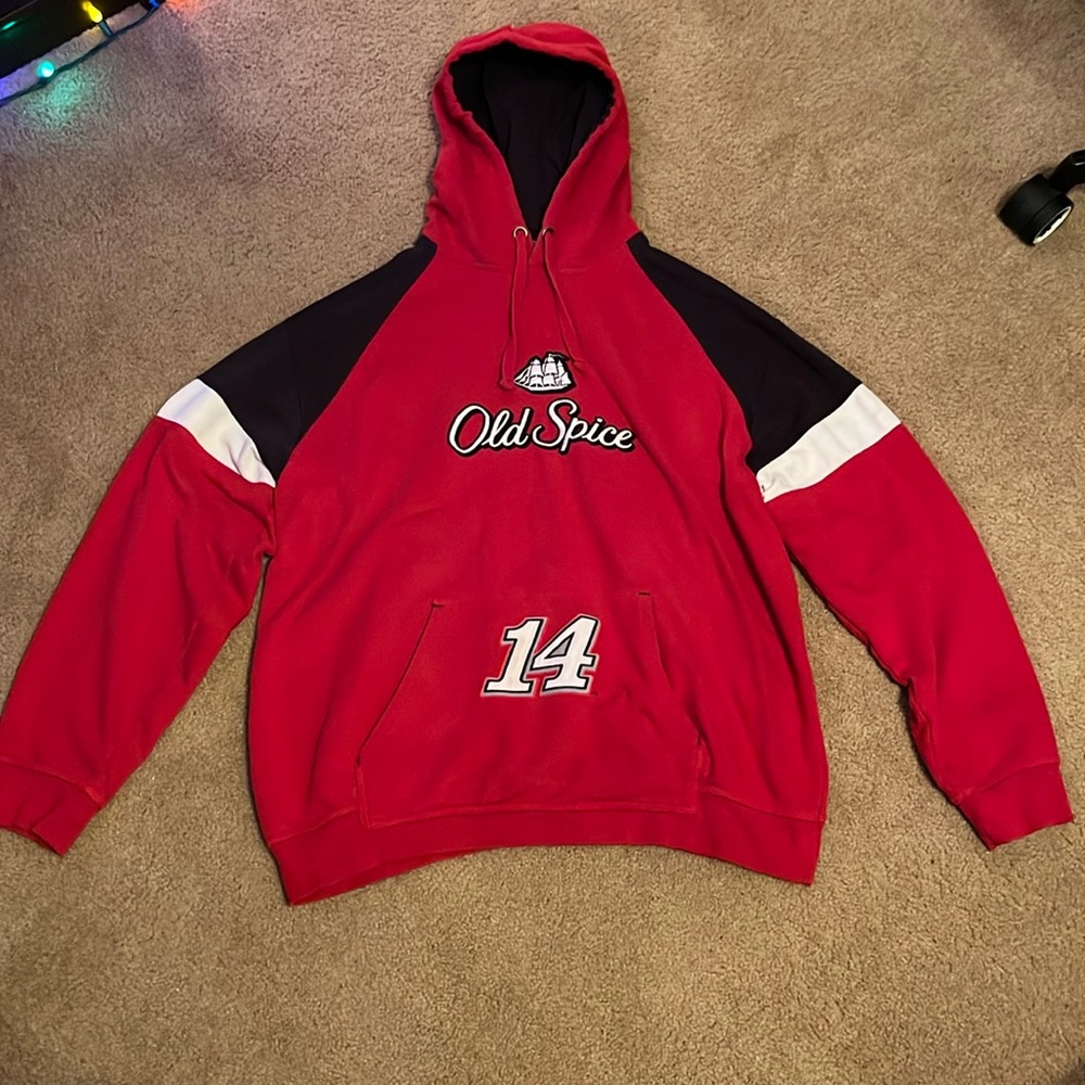 2000’s Tony Stewart Old Spice Nascar Hoodie